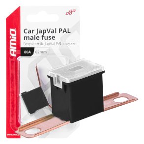 Bil JapVal PAL han sikringer 62mm 80A AMIO-03432