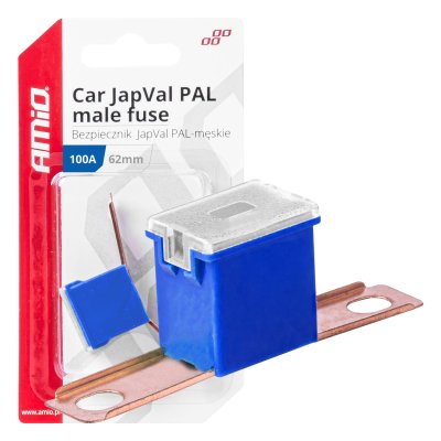 Bil JapVal PAL han sikringer 62 mm 100A AMIO-03433