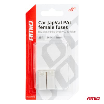 Bil JapVal PAL Hun sikringer 25A AMIO-03436