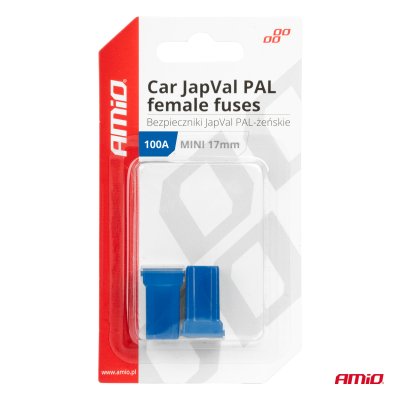 Bil JapVal PAL Hun sikringer 100A AMIO-03450