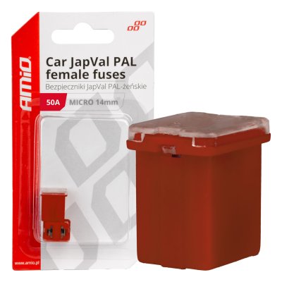 Bil JapVal PAL Hun sikringer 50A AMIO-03455