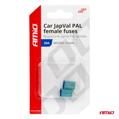 Bil JapVal PAL hun sikringer 20A AMIO-03458