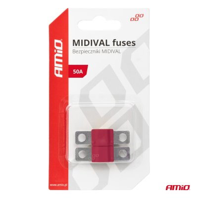 Bil MIDIVAL sikringer 50A AMIO-03475
