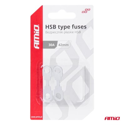 Bil FLAT HSB-type sikringer 42mm 30A AMIO-03497