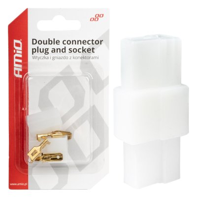 Connector stik- og sokkel sæt AMIO-03512