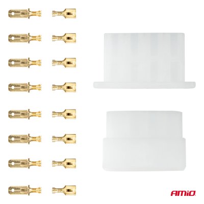 Connector stik og sokkel sæt AMIO-03516
