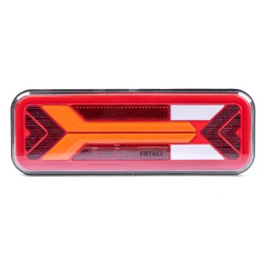 Bagkombinations LED lampe AMiO RCL-09-L dynamisk, venstre AMIO-03575