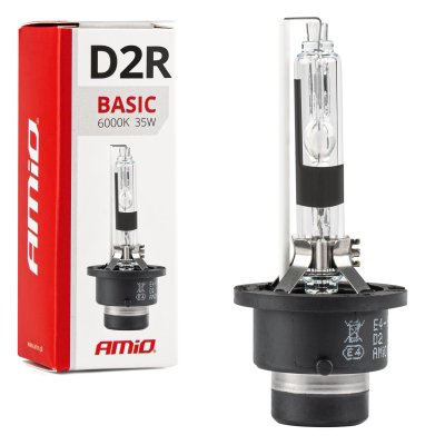 Xenon pære D2R 6000K AMiO BASIC