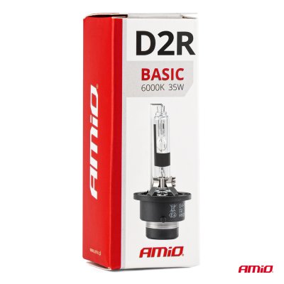 Xenon pære D2R 6000K AMiO BASIC