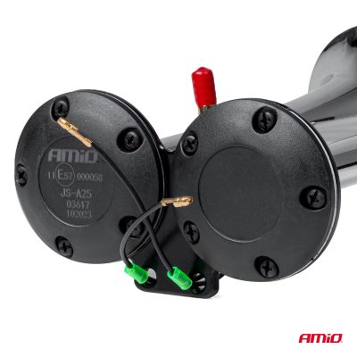Dobbelt fanfarehorn 12-24V AMIO-03617