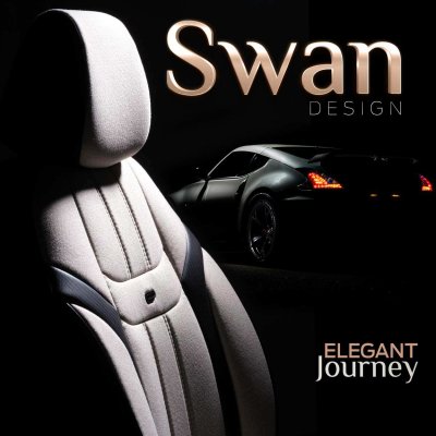 Bil sædeovertræk sæt OTOM SWAN 503 BEIGE 3-zip