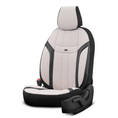 Bil sædeovertræk sæt OTOM SWAN 503 BEIGE 3-zip