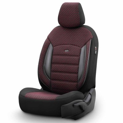 Bilsædeovertræk sæt OTOM SPORT PLUS 103 BURGUNDY NZ