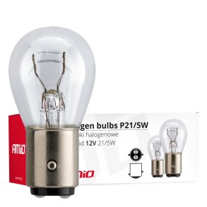 Halogenpærer P21/5W BAY15D 12V 21W/5W 10stk