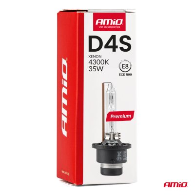 Xenon pære D4S 4300K AMiO PREMIUM