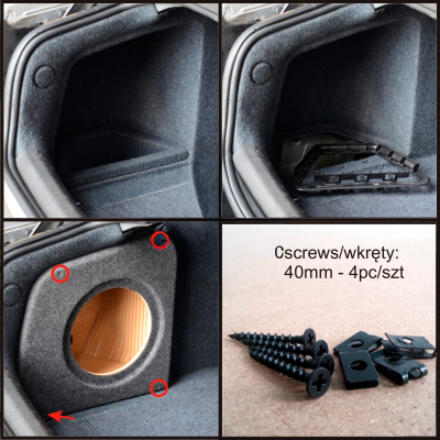 Subwoofer kabinet til 10