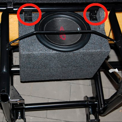 Subwoofer kabinet til 8