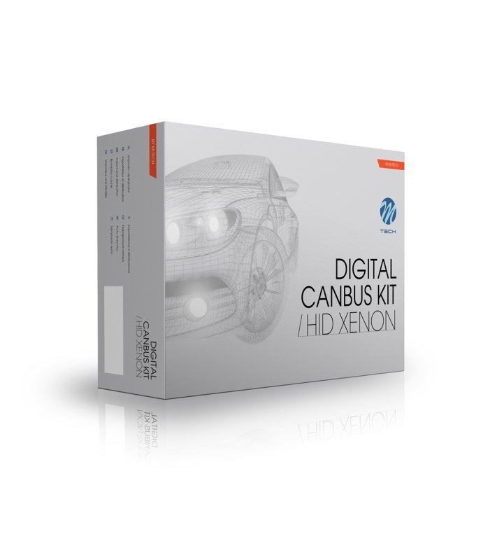 Xenon kit 6000K H1 med canbus