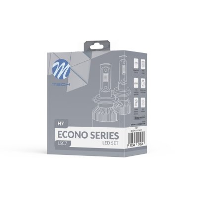Led H7 forlygte M-Tech CB