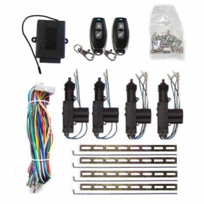 Centrallsest m/ 2 fjernbetjeninger