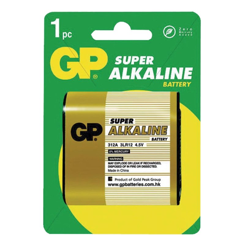 Batteri GP Super 4,5V 3LR12