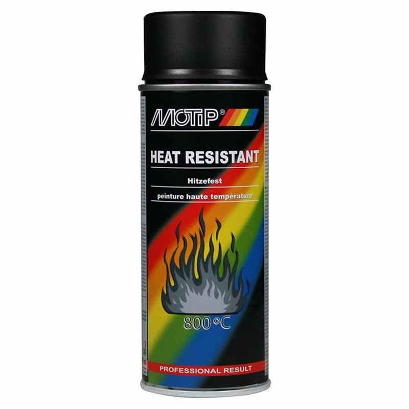 Varmefast maling 800gr. 400 ml. sort