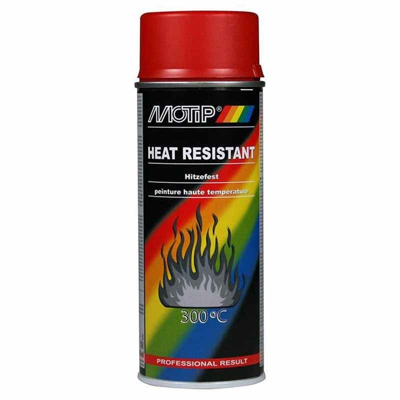 Varmefast maling 300gr. 400ml. rd spray