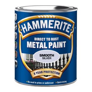 Hammerrite glat slv 250 ml.