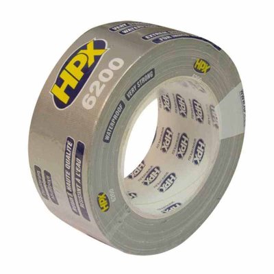 Gaffatape slv 50 mm x 25 m HPX