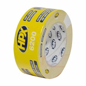 Gaffatape gul 50 mm x 25 m HPX