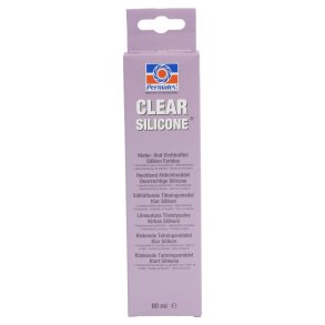 Silicone lim klar 80 ml.