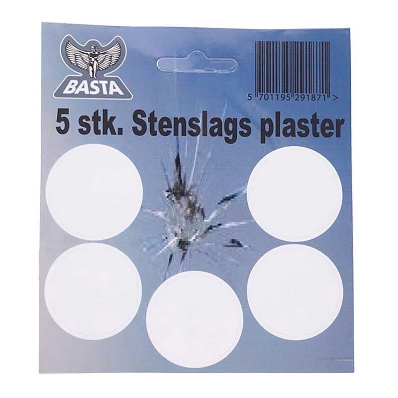 Basta stenslagsplaster til bilruden