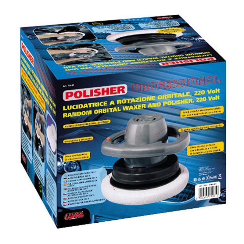 Polermaskine m/ polerpuder 220V