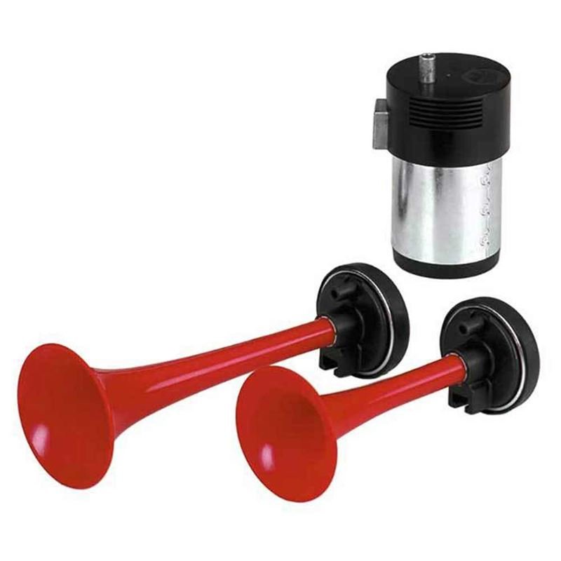Horn 2 tonet kompressor 12V