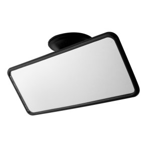 Bakspejl m/ sug mini 157 x 60 mm