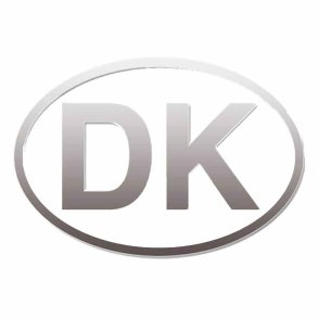 Dk skilt gennemsigtig slv tekst