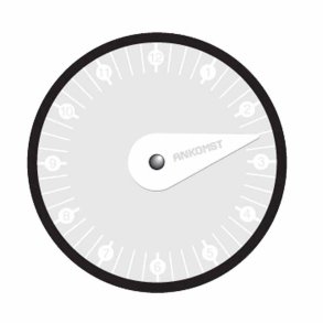 Parkeringsskive selvklbende