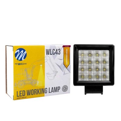Arbejdslampe 16x3w 48W Led 6000K