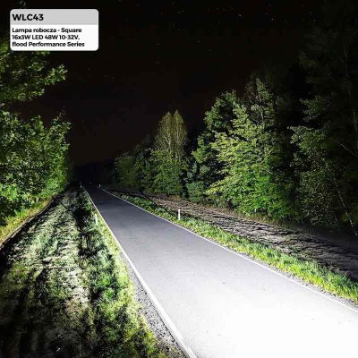 Arbejdslampe 16x3w 48W Led 6000K