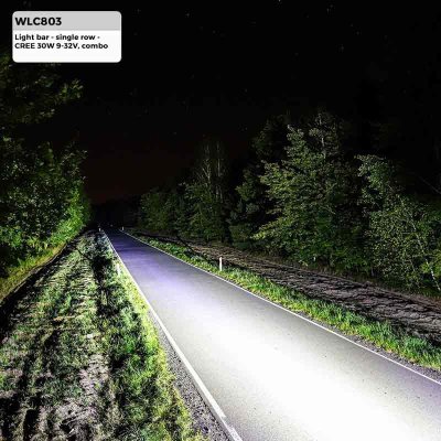 Led lysbar enkel rkke 30W 7