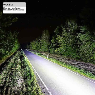 Led lysbar enkel rkke 120W 25