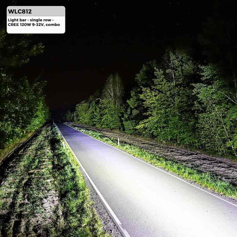 Led lysbar enkel rkke 120W 25