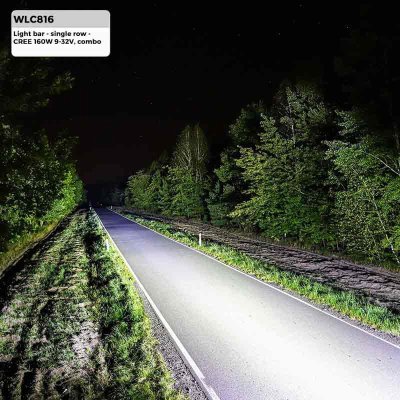 Led lysbar enkel rkke 160W 32