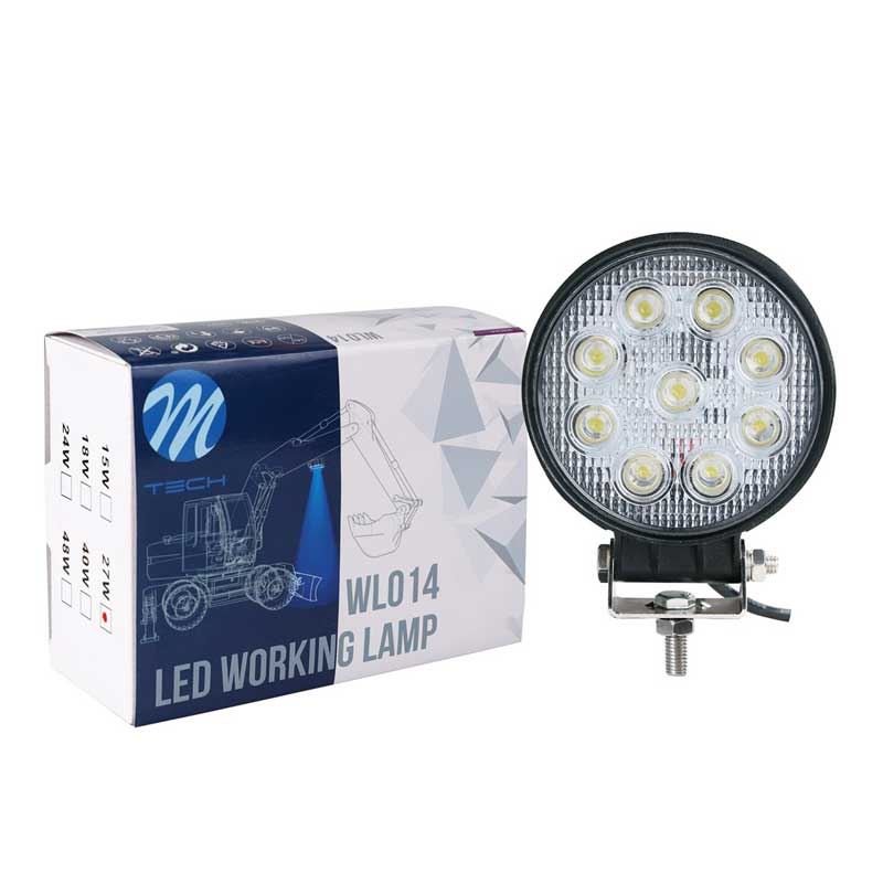 Arbejdslampe 9x3w 27W Led 6000K