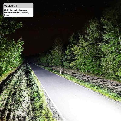 Arbejdslampe dobb rkke 18W 4