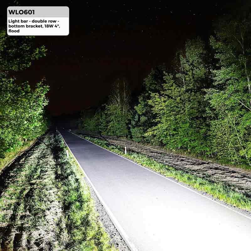 Arbejdslampe dobb rkke 18W 4