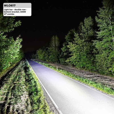 Led lysbar dobb rkke 306W 47