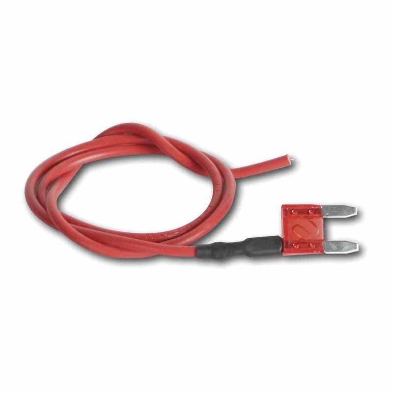 Sikring mini 10 amp m/ monteret ledning