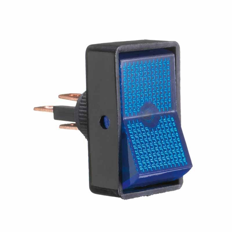 Kontakt on/off firkant bl 16 amp (XUX)