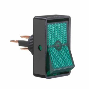 Kontakt on/off firkant grn 16 amp (XUX)